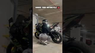 Choose your Motorcycle ️ Ep. 1 #shorts #motorcycle  #yamaha #kawasaki #ducati #honda #bmw