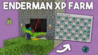 Minecraft Enderman XP Farm 1.20 - Easy XP Design Bedrock & Java