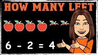 How Many Left? | Subtraction | Maths with Mrs B.