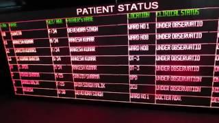 Patient Management and Display System