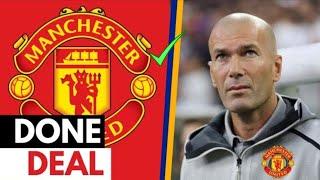  SHOCKING: Man United NEW Coach Zinedine Zidane "Done Deal"– It's Over! Exclusive On Sky Sports