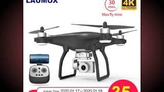 LAUMOX X35 Drone GPS WiFi 4K HD Camera Profissional RC Quadcopter Brushless Motor Drones Gimbal Stab