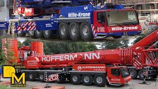 2x Liebherr LTM 1450 - 8.1 heavy duty crane with luffing jib | Construction Channel