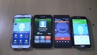 Incoming call&Outgoing call at the Same time Samsung Galaxy S4+Note2+Note 1+Doogee