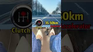 Watch the video and learn to drive a manual car very easily!#driving #tips #howto #skills #car