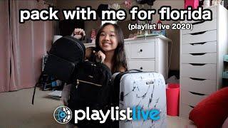 pack with me for florida! playlist live 2020 | Nicole Laeno