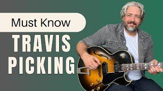 Essential Travis Picking Pattern - Chet Atkins Brian Setzer Scotty Moore