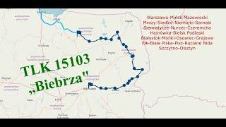 Warszawa Wschodnia-Olsztyn Główny I TLK 15103 ,,Biebrza"I SU160-005/ EP07-505/SU160-010 I 13.03.2022