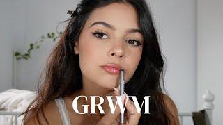 GRWM morning routine / Huda Beauty new foundation / Girl talk