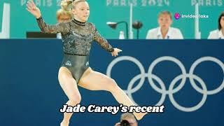 Jade Carey Explains Floor Fall at 2024 Olympics