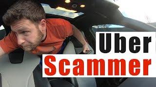 Uber Ride SCAM Gone Wrong |  Uber Short Stop Scam Canceled Ride