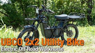 Ubco 2x2 Utility Bike - 2WD Electric Motorcycle