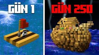 Minecraft’ın EN TEHLİKELİ Okyanusunda 250 Gün Geçirmek… (TÜM HİKAYE)