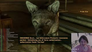 playing a completely normal fallout new vegas