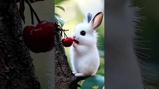 Bunny & the berries #funnypets #petparadise #viralvideo #bestpetvideos #cutepets #cute #funnyanimals