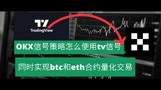 okx多币对信号策略量化交易设置教程，如何通过tradingview信号推送实现btc和eth永续合约量化交易