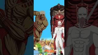 armored titan vs all titans