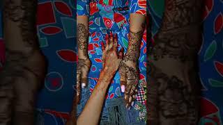 Full hand mehndi designs #ytshorts #shorts #youtubeshorts #viralshorts #trending
