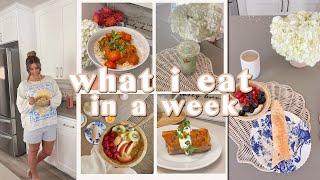 WHAT I EAT IN A WEEK | Breakfast, Lunch, & Dinner Ideas for Healthy Hormones!  