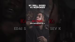 Kay Flock Vs Edai Gunz! Disses Vs Responses! #shorts #newyorkdrill
