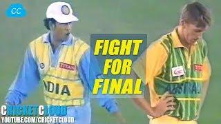 EPIC SEMI FINAL | India vs Australia in Mohali Titan Cup 1996 !!