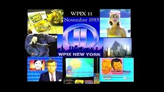 WPIX 11, Promos and Commercials, November 1985 (Thanksgiving, Christmas)