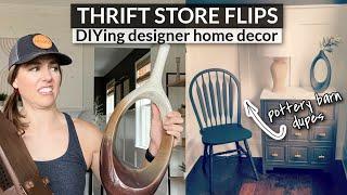 DIY Home Decor Thrift Flips | Designer Decor For Less