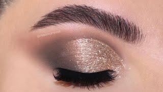 Soft Cut Crease Glitter  Melissa Samways