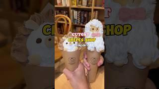 Cutest crepes in Japan! Alpaca or Hedgehog crepes?