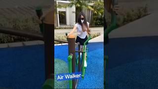 ‍️‍️Space walker & Air walker‍️Do know these outdoor gym equipment names?#english #gym #outdoor