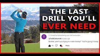 #1 Drill to INCREASE CONSISTENCY in the Golf Swing - The DEAD Drill