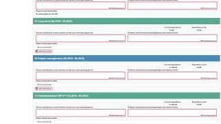 Berichterstattung über den Projektfortschritt im eMS