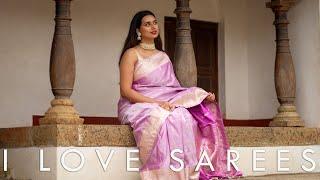 Sky Kiss Mashru Banarasi Silk Saree | Navratri Banarasi Saree Sale - I Love Sarees #shorts