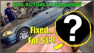 Fixing My Project Car For $1?! (NOT CLICKBAIT)