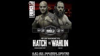 FREE FIERCE FIGHT| JAROME HATCH VS  ERIC WAHLIN