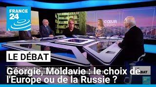 Élections en Géorgie et en Moldavie : le choix de l'Europe ou de la Russie ? • FRANCE 24