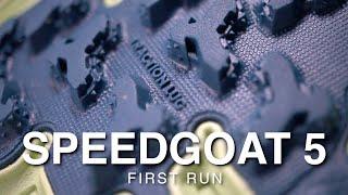 Hoka Speedgoat 5 - First Run