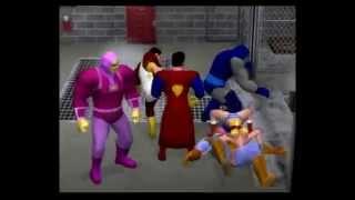 Superman, Wonder Woman and Captain Marvel vs. Thanos, Darkseid and Mongul