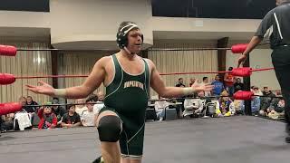 Coach Webb vs Johnny Vegas w/ Ed Hunt - Lucky Pro Wrestling March 5th, 2022 In Hudson, Ma.