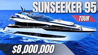 The $8,000,000 Sunseeker Meros 95 Yacht Tour