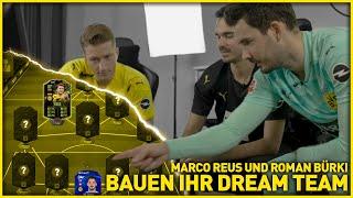 Marco Reus & Roman Bürki build their FIFA Ultimate Team | BVB x eFootball