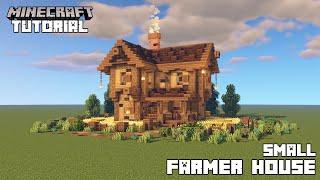 Small Farmer House Tutorial || Minecraft 1.19