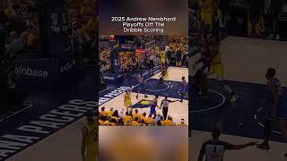 2025 Andrew Nembhard Playoffs Off The Dribble Scoring #nba #basketball