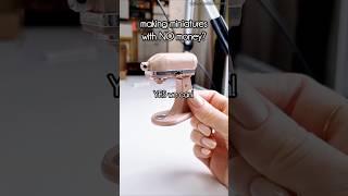Making the cheapest KitchenAid ever... with paper (+ for dolls)  #miniatures #dollhouse #barbiediy