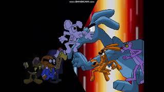 CoolLeafyFan25's MUGEN: Danger Mouse and Count Duckula Vs Pink Panther and Blue Aardvark #2