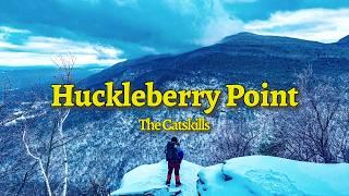 Hiking the Catskills - Hiking Huckleberry Point in the Winter