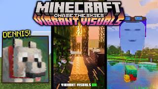 VIBRANT VISUALS SHADERS, HAPPY GHAST, 150+ CHANGES - Minecraft 1.21.90 Update