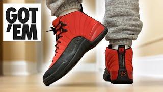 Underwhelming? Jordan 12 Reverse Flu Game ON FEET Review!