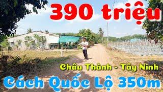 Đất đẹp 6x73,3 có thổ cư giá 390 triệu gần Quốc Lộ 22B xã Đồng Khởi Châu Thành Tây Ninh