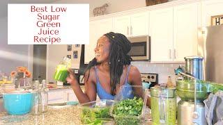 Best Low Sugar Green Juice Recipe for Diabetes & balancing Blood Sugar #BLOODSUGARLEVELS